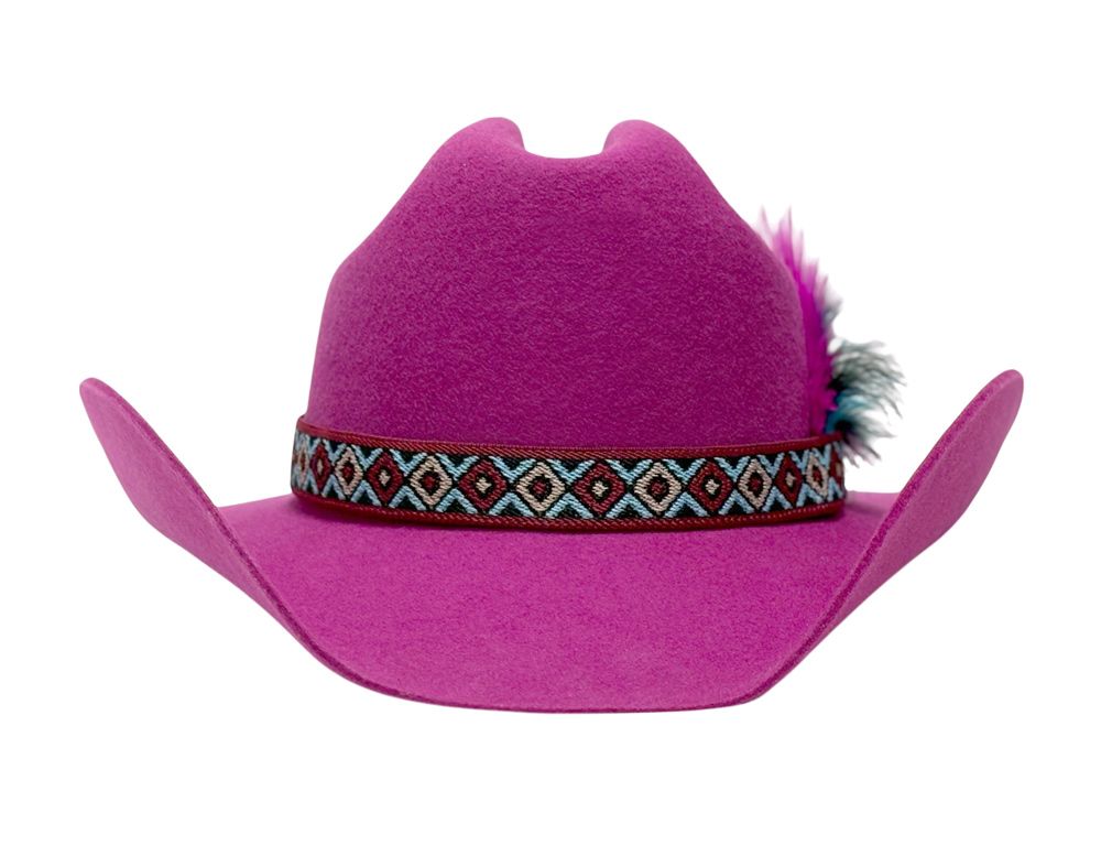 The Rosa Blaze Western Hat