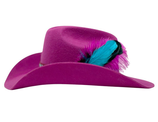 The Rosa Blaze Western Hat