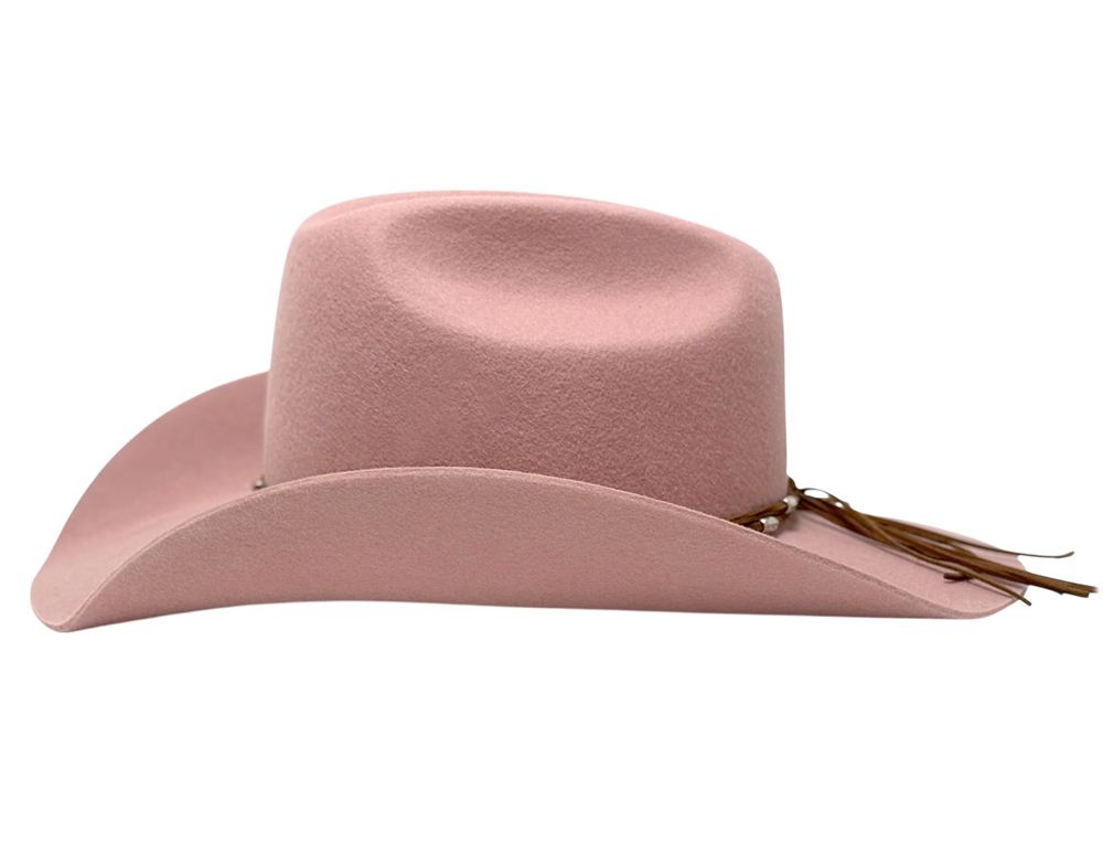 The Sierra Pink Western Hat