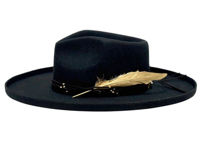 Midnight Crown Felt Fedora