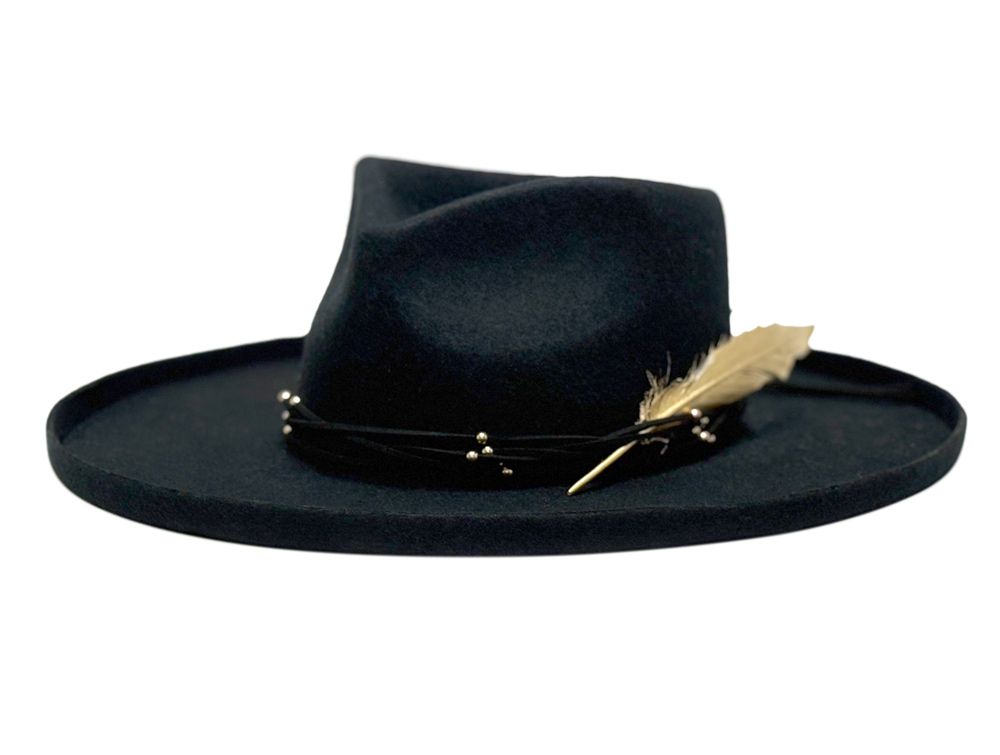 Midnight Crown Felt Fedora
