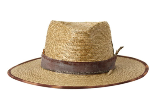 The Golden Whisper Straw Fedora