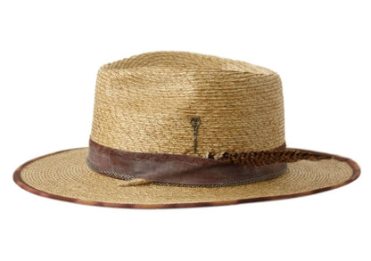 The Golden Whisper Straw Fedora