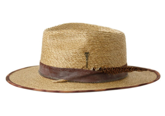 The Golden Whisper Straw Fedora